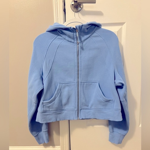 Lululemon Scuba Oversized Full-Zip Hoodie | Sinatra Blue - Picture 2 of 6